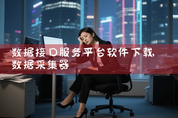 数据接口服务平台软件下载